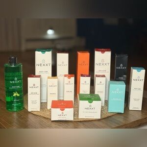 Nexxt 16-Piece Premium Skincare & Bodycare Bundle — Full Sizes — NEW & Sealed